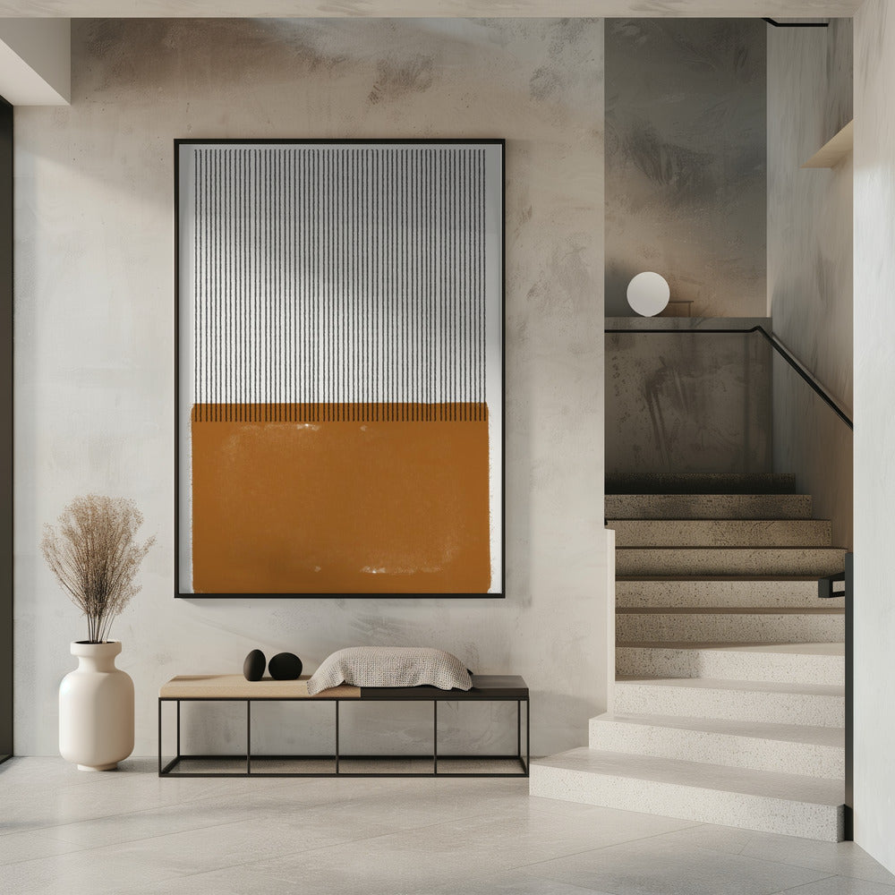 Gestreifte Harmonie | Poster