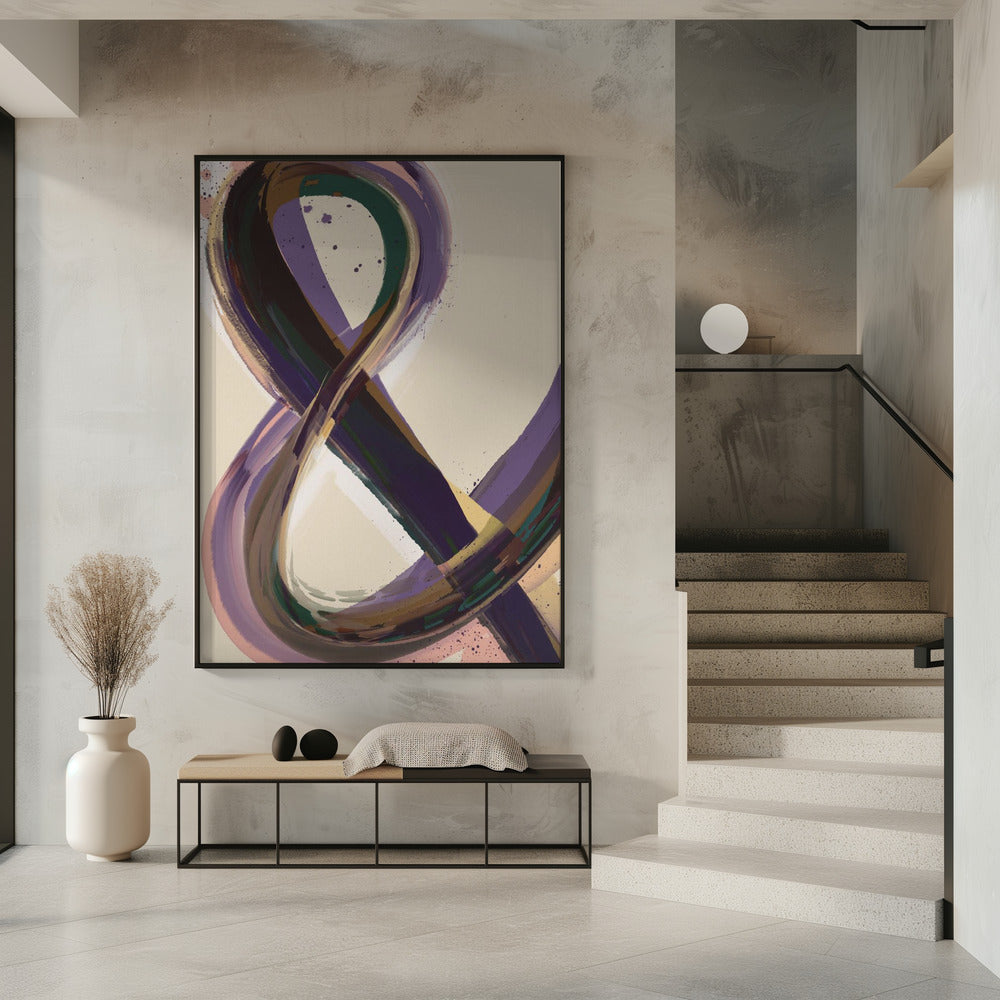 Unendlicher Pinselstrich | Poster