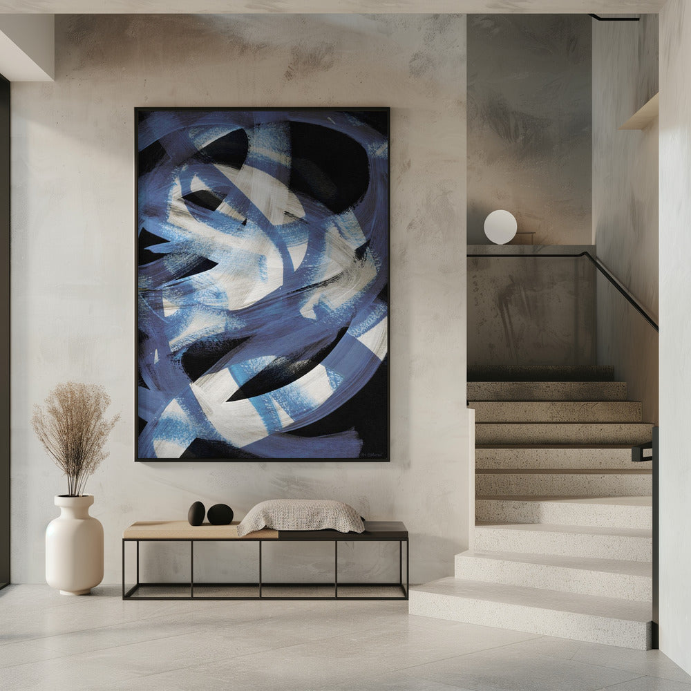 Abstrakte Pinselstriche 128 | Poster