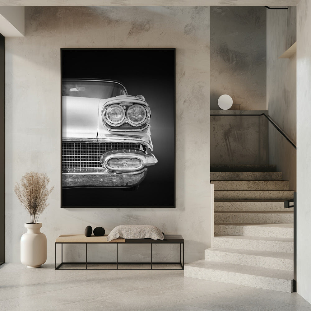 Amerikanischer Oldtimer Bonneville 1958 Cabrio | Poster