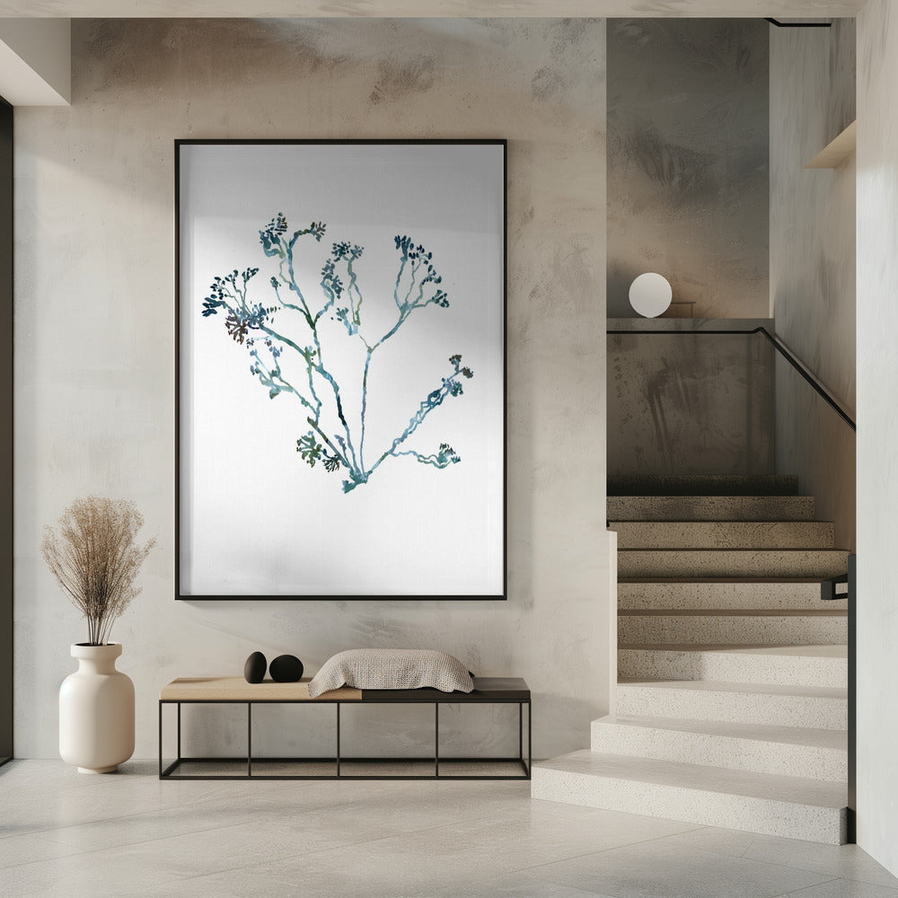 Zarte blaue Blumen 2 | Poster