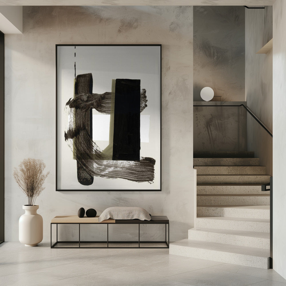 Zen-Pinselstrich 3 | Poster