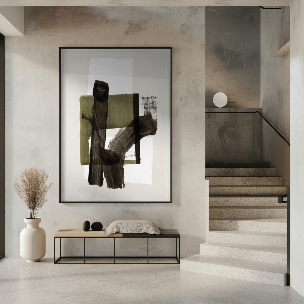 Zen-Pinselstrich 4 | Poster