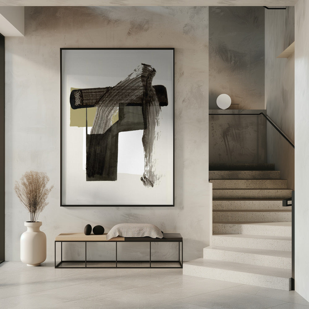 Zen-Pinselstrich 2 | Poster