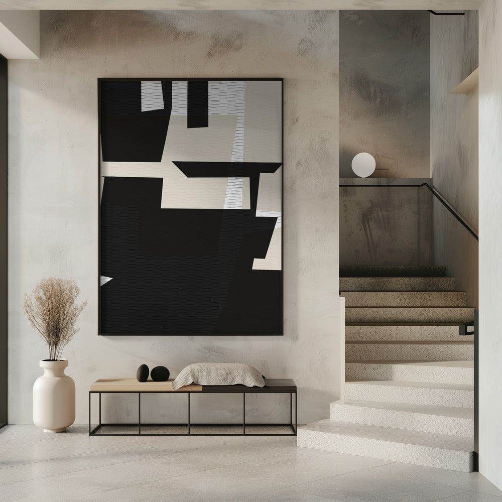 Minimalistisches gewebtes Textil 1 | Poster