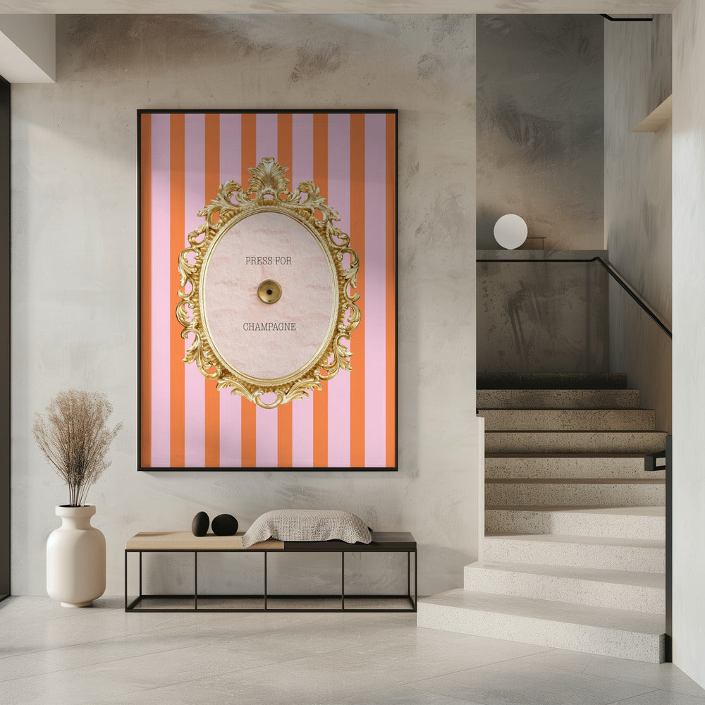Champagnepinkorange Ratio2x3 | Poster