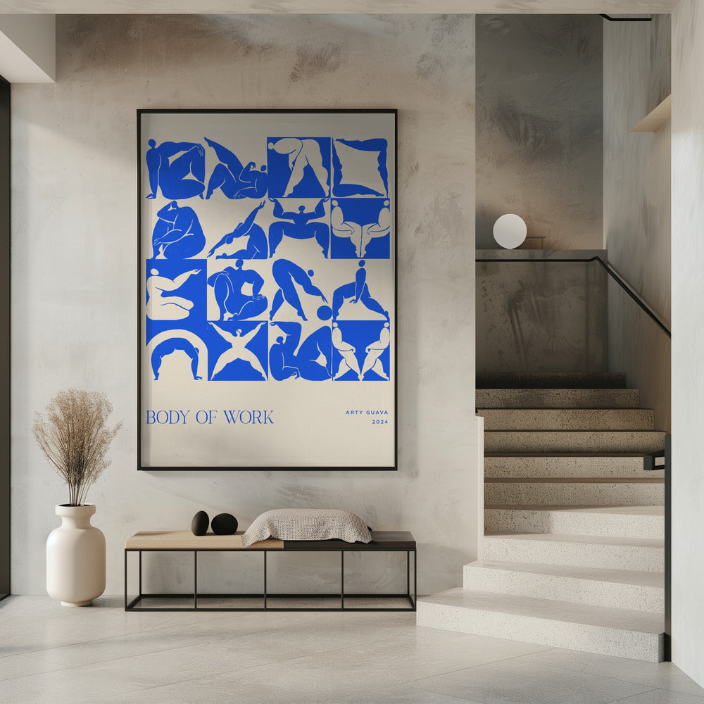 Werk (blau) | Poster
