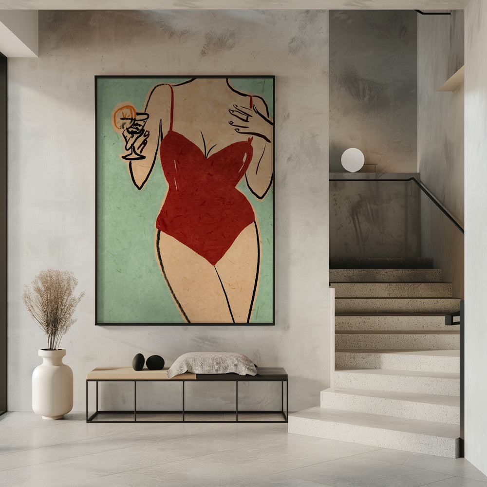 Strandmädchen | Poster