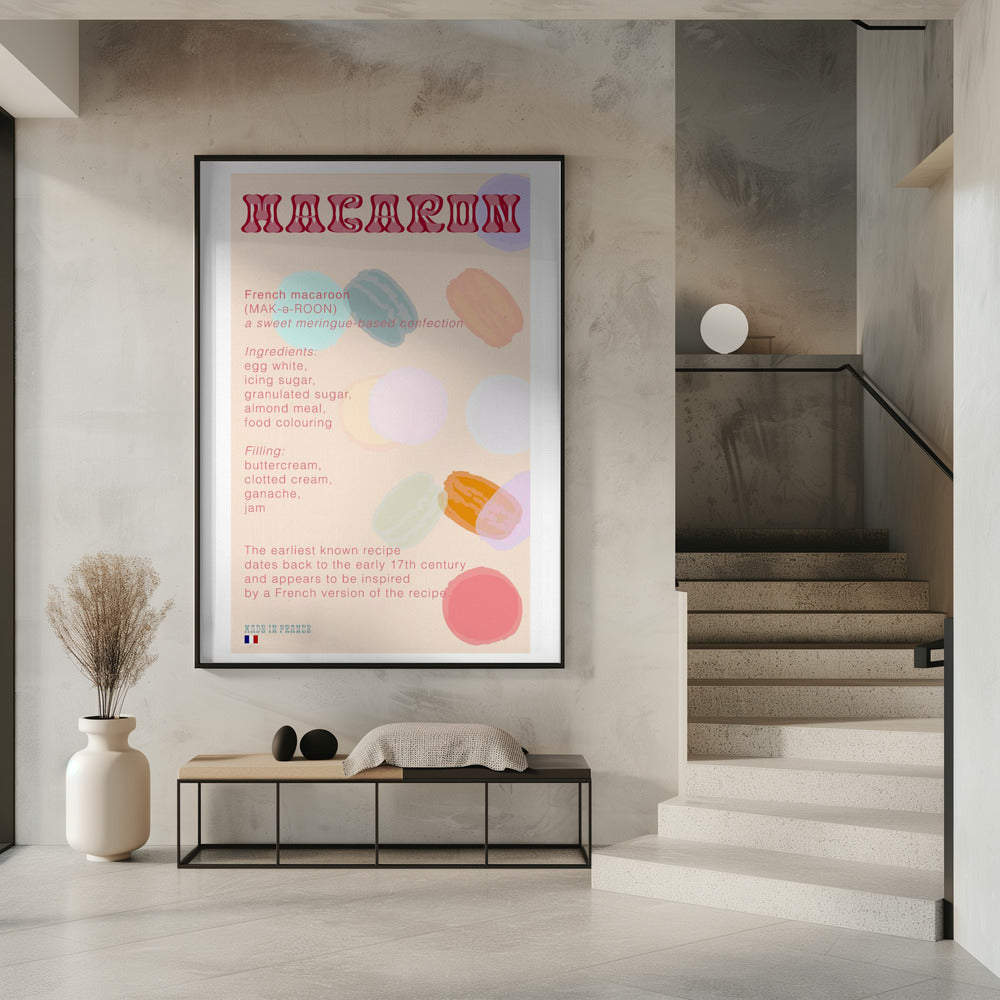 Macaron Coffee | Poster