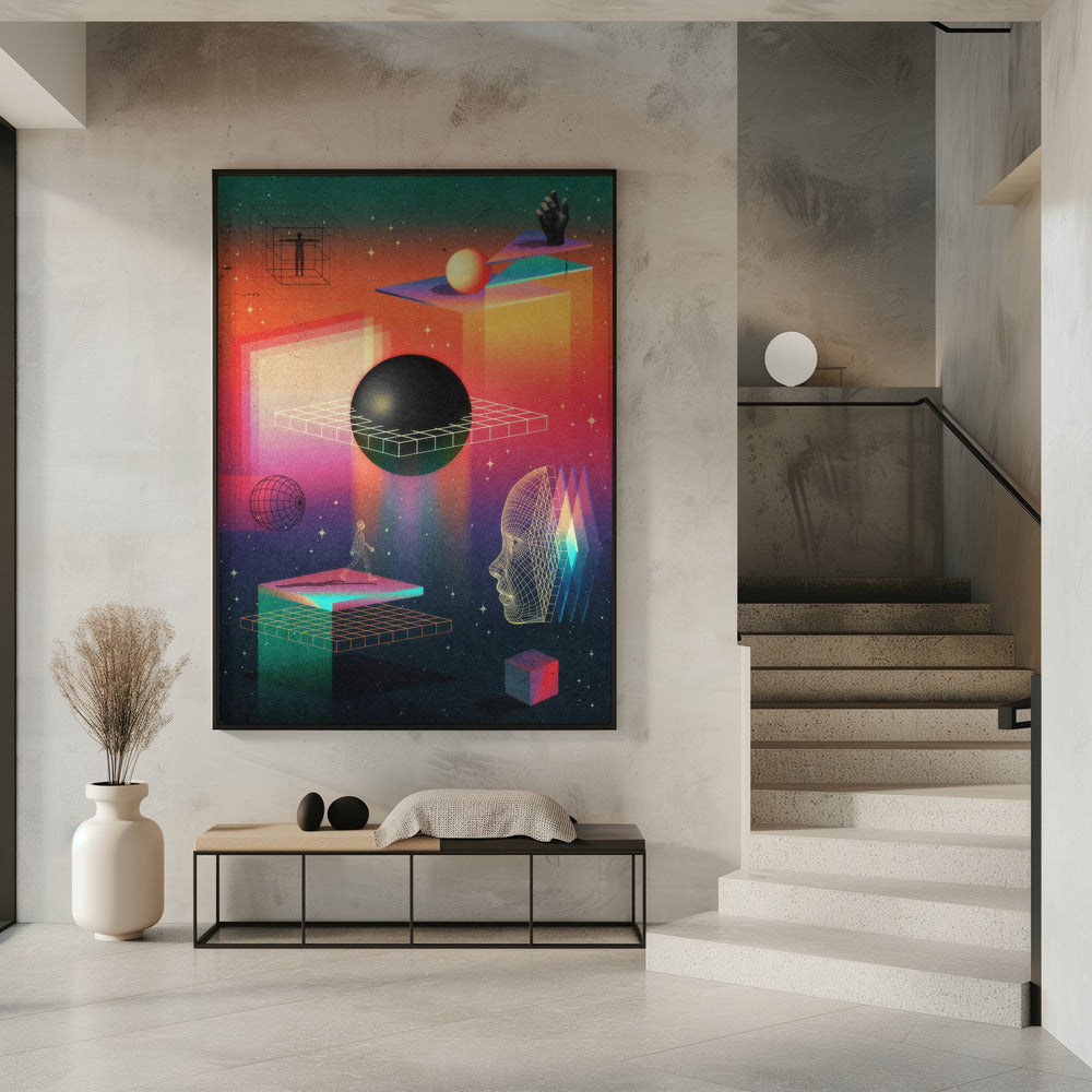 Zwischen den Dimensionen | Poster