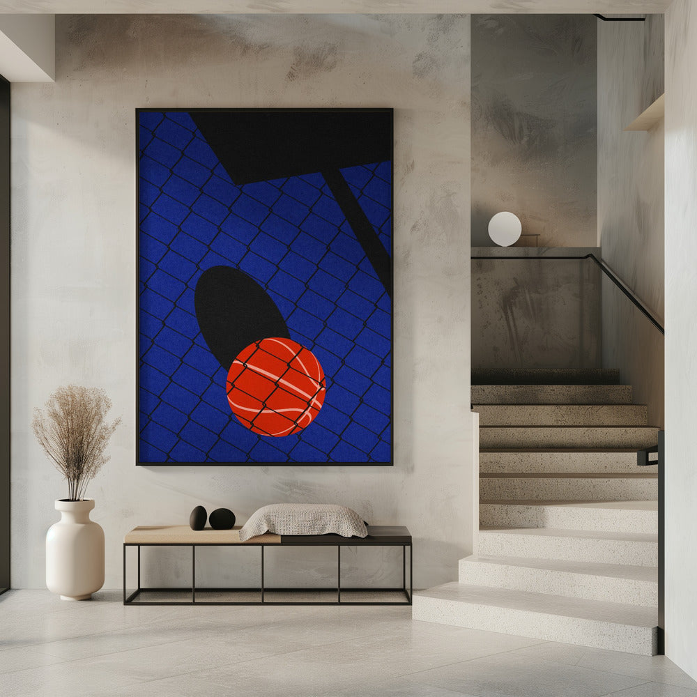 Backjard Basketballplatz | Poster