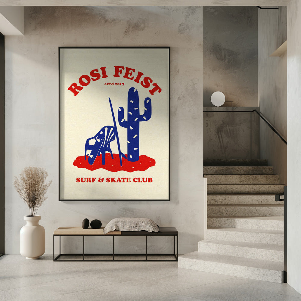 Rosi Feist Surf &amp; Skate Club | Poster