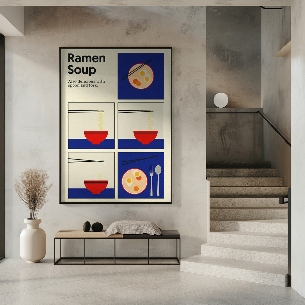 Poster Ramen-Suppe | Poster