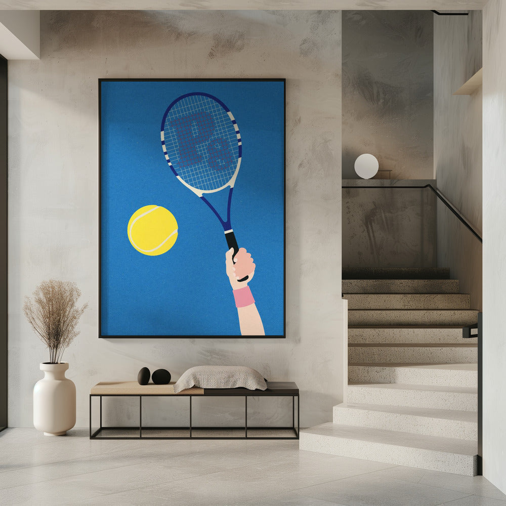Perfekter Aufschlag | Poster
