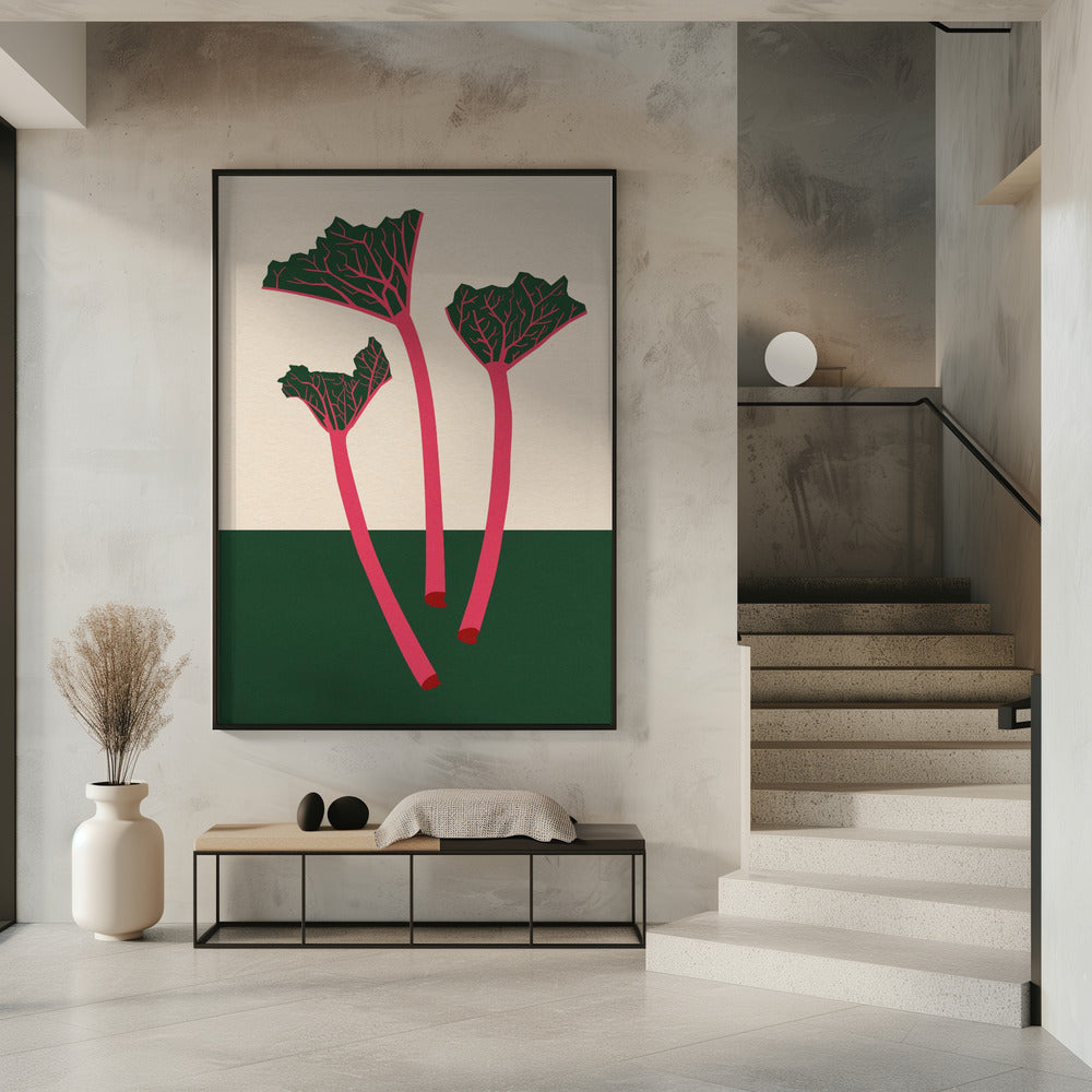 Schwedischer Garten-Rhabarber | Poster