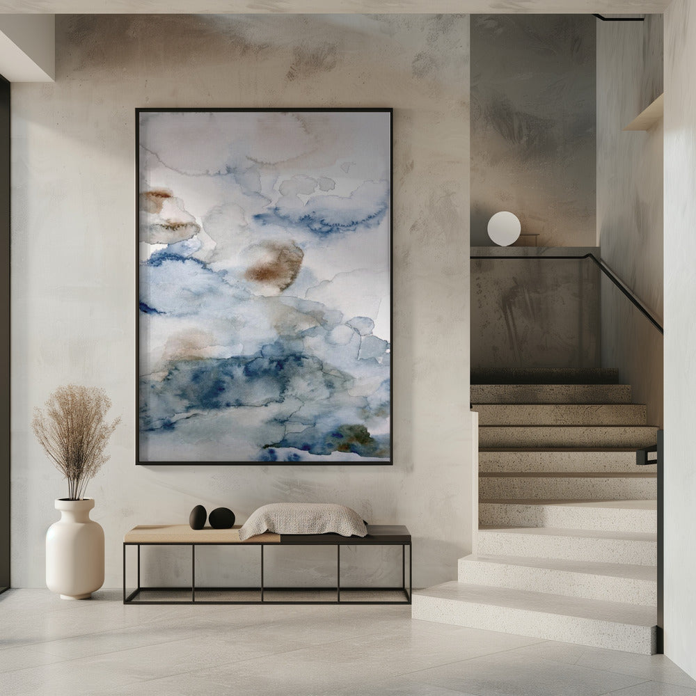 Oben in den Wolken 4 | Poster