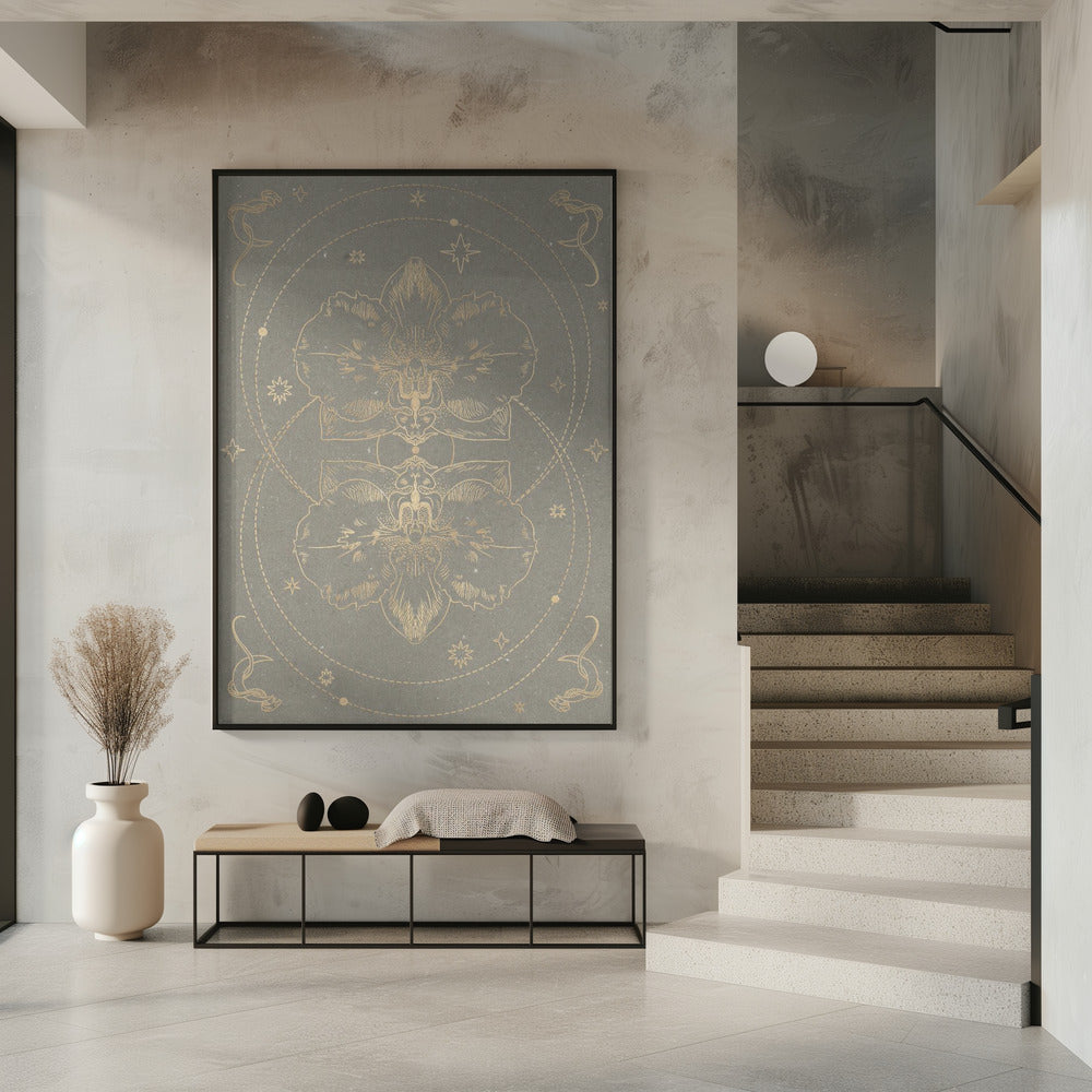 Die mystische Orchidee | Poster