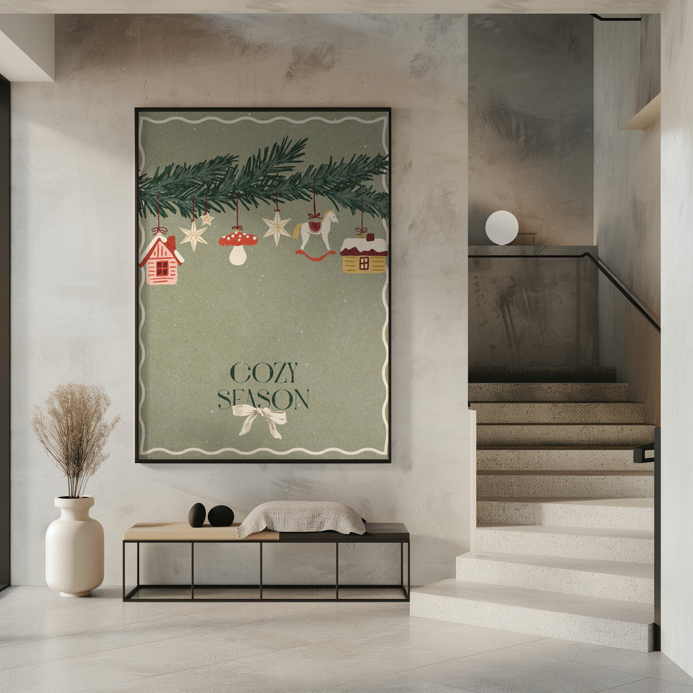Spielzeug am Weihnachtsbaum | Poster
