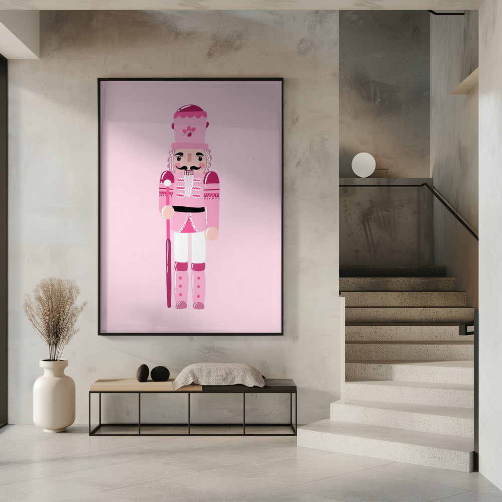 Rosa Nussknacker-Charme | Poster