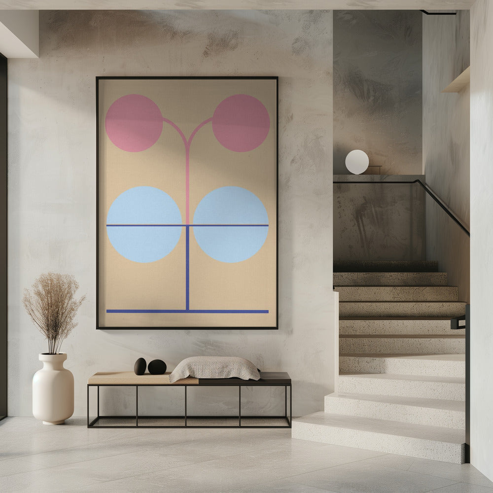 Blumengeometrie 11 | Poster