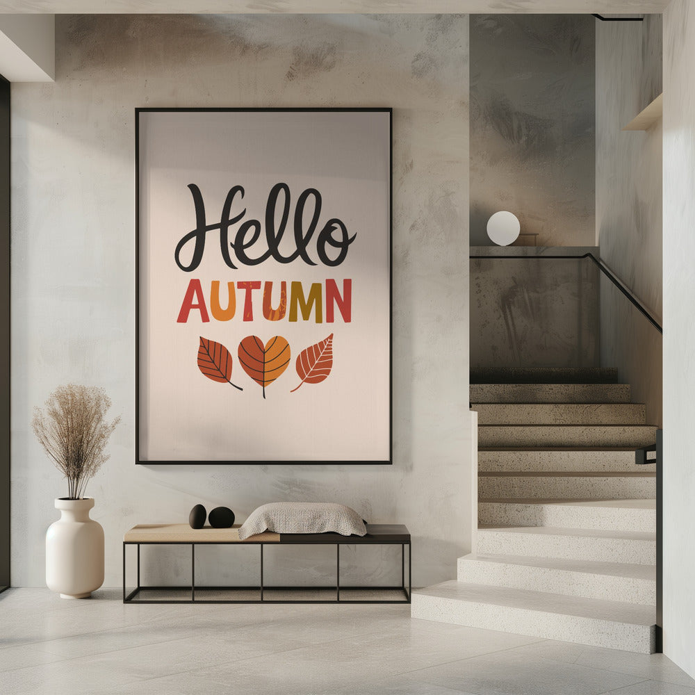 Hallo Herbst | Poster