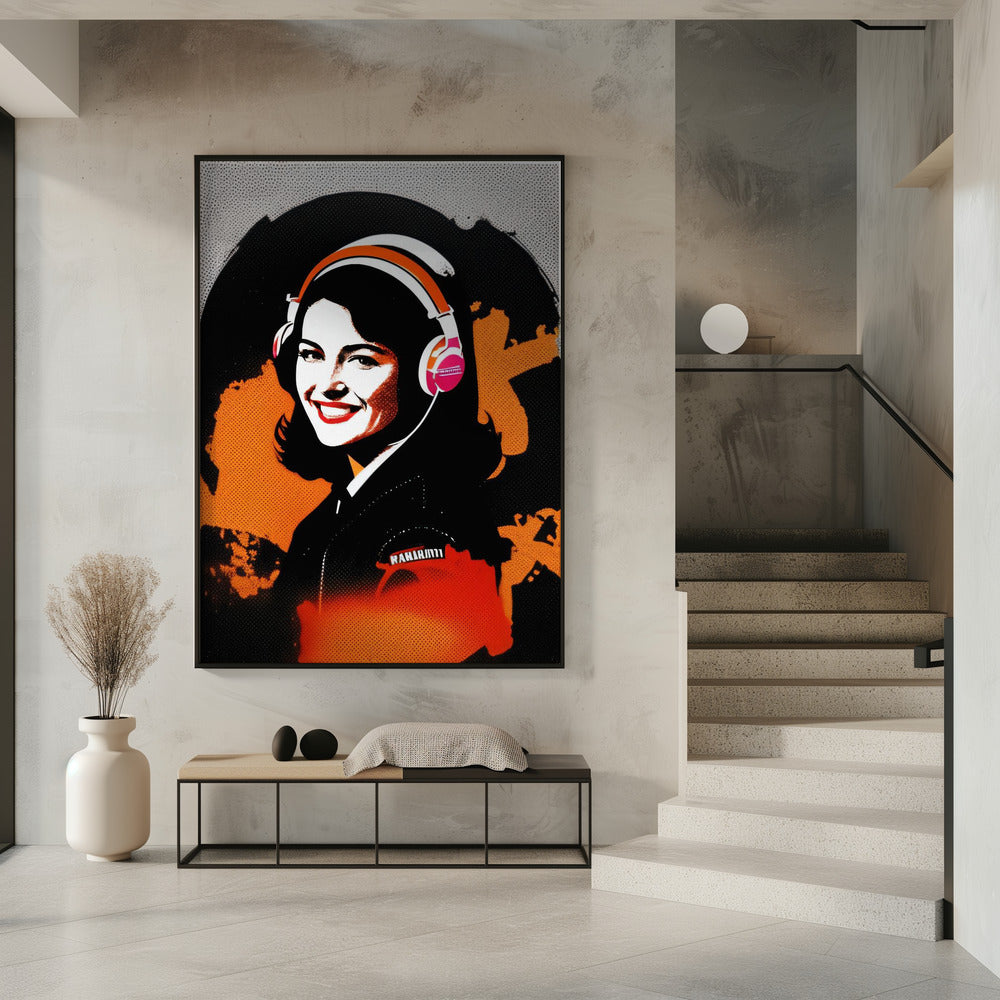 Ein lebhaftes Mädchen | Poster