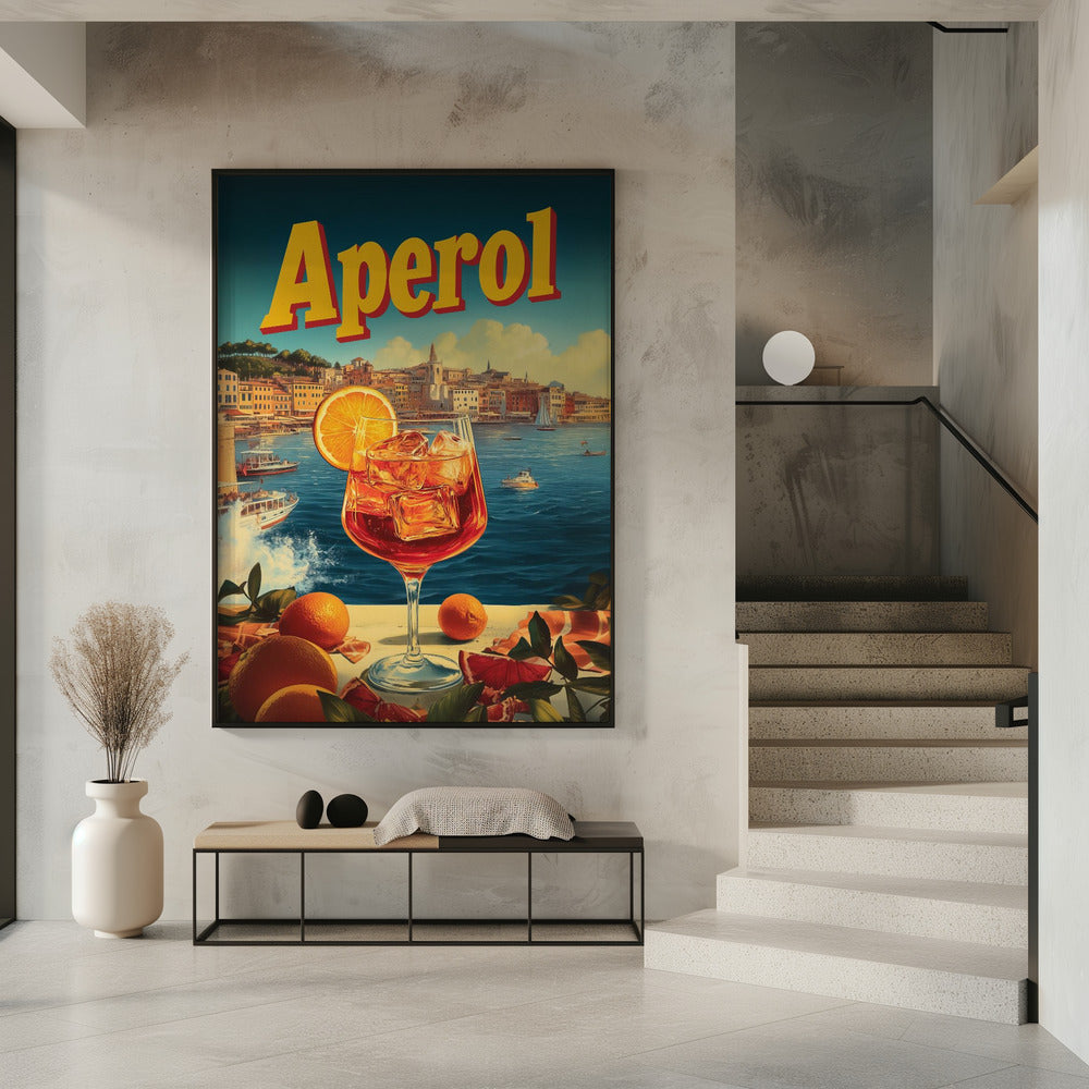 Aperol Vintage Werbung | Poster