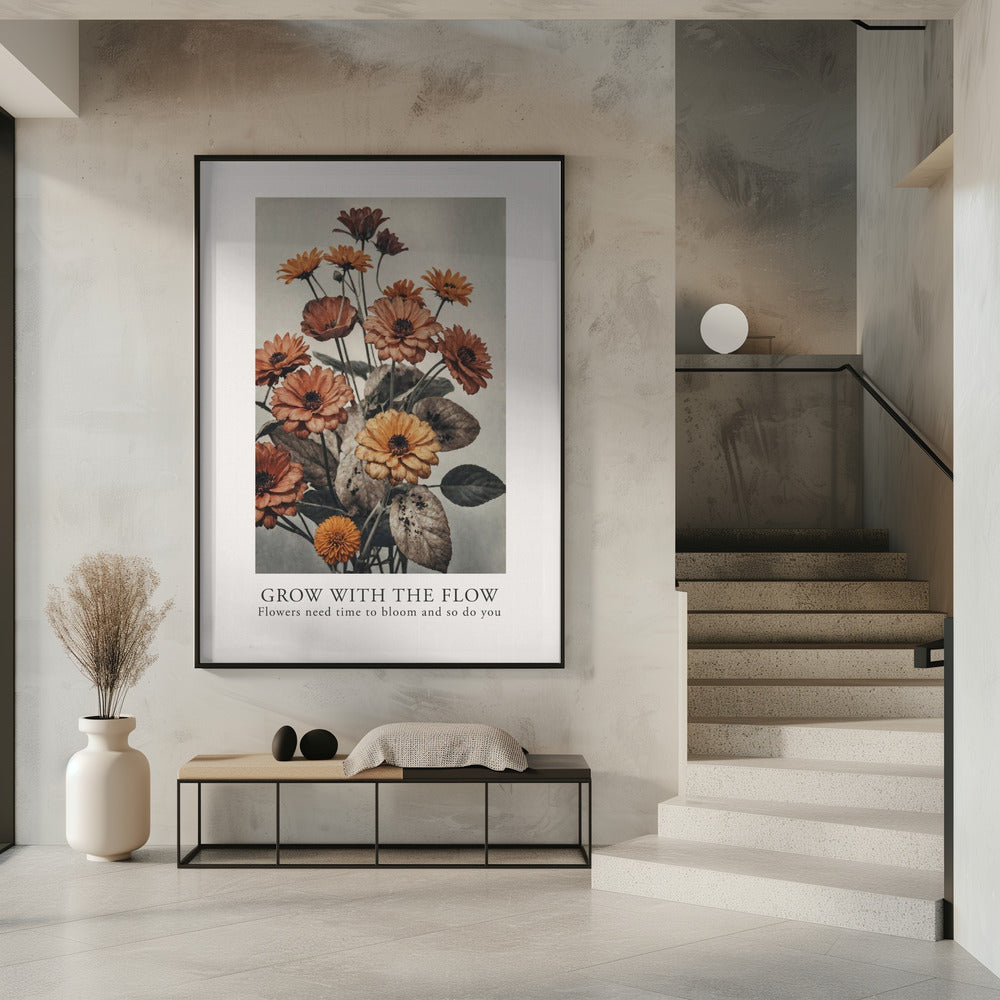Wachsen mit dem Fluss Nr. 2 | Poster