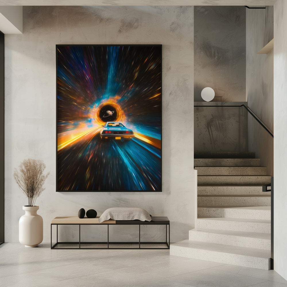 Kosmische Autoreise | Poster