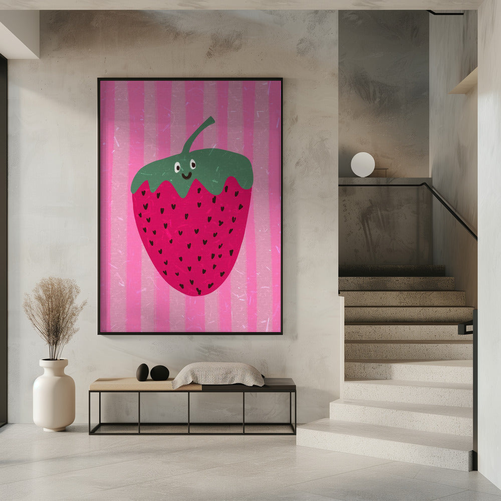 Hello strawberry | Poster
