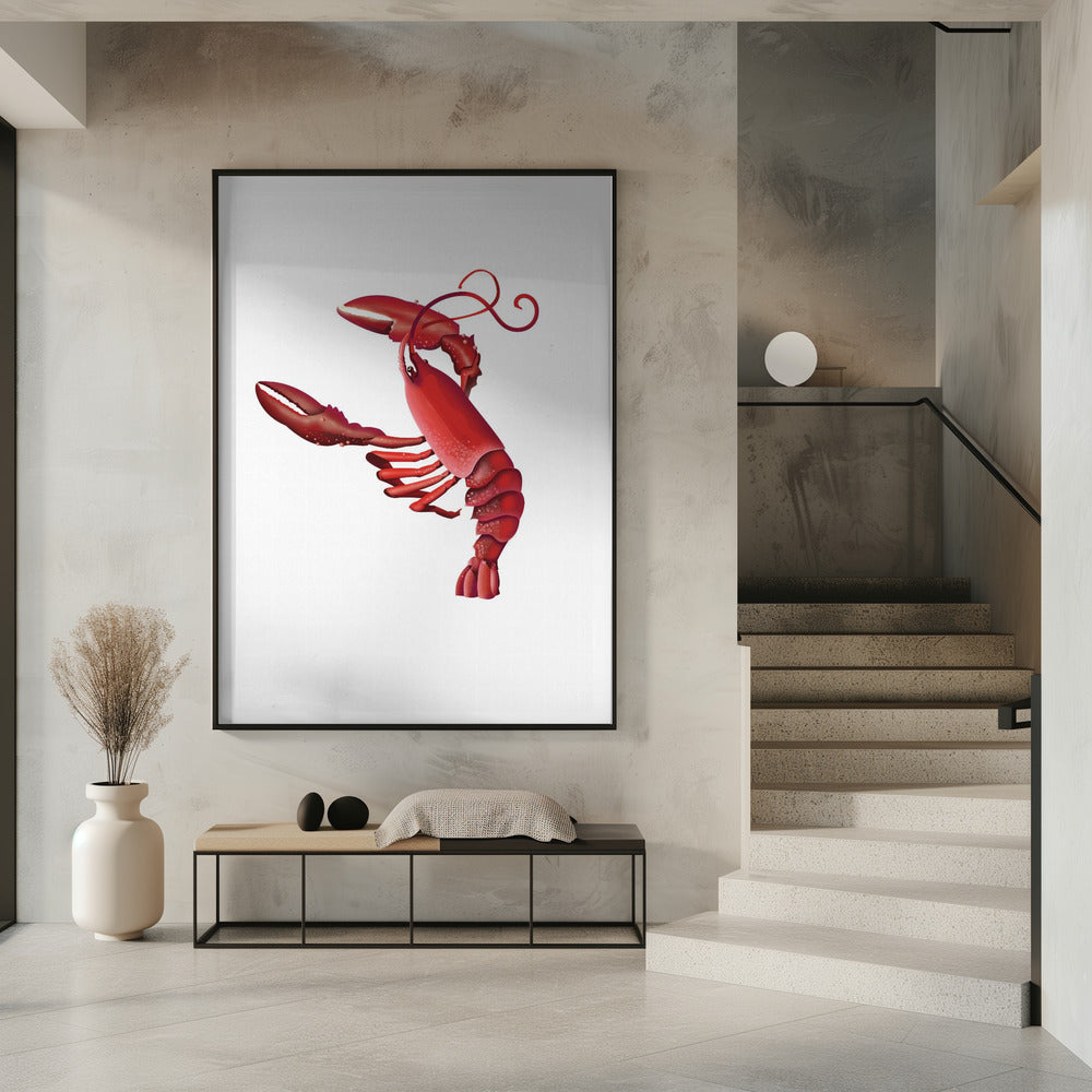 Lebhafter Hummertanz | Poster