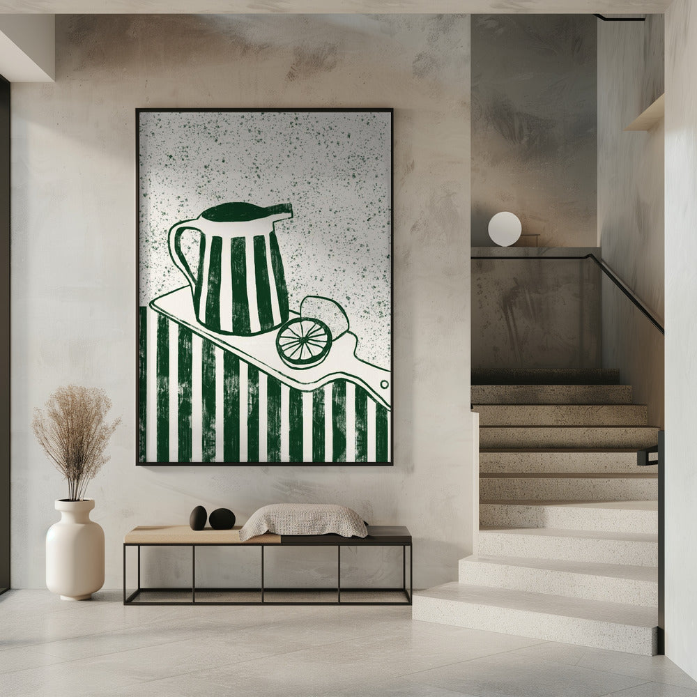 GRÜN SERVIERT | Poster