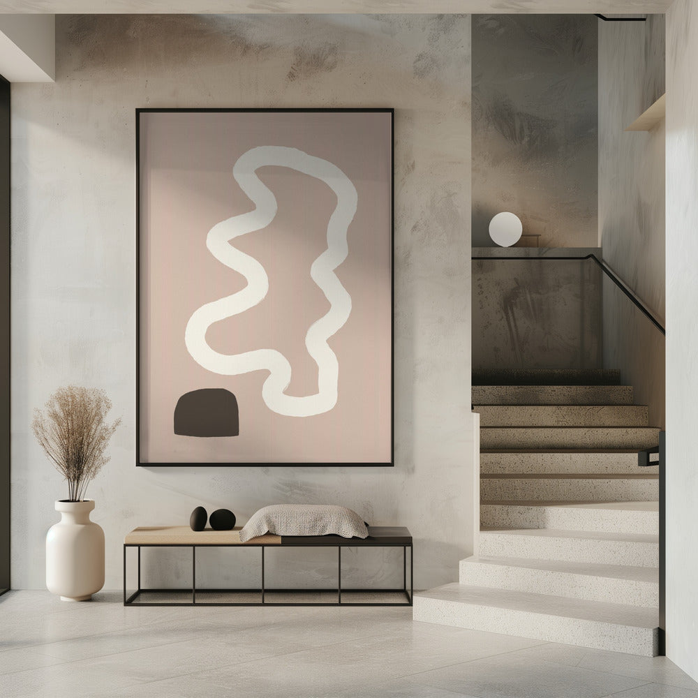 Abstrakter Weg | Poster