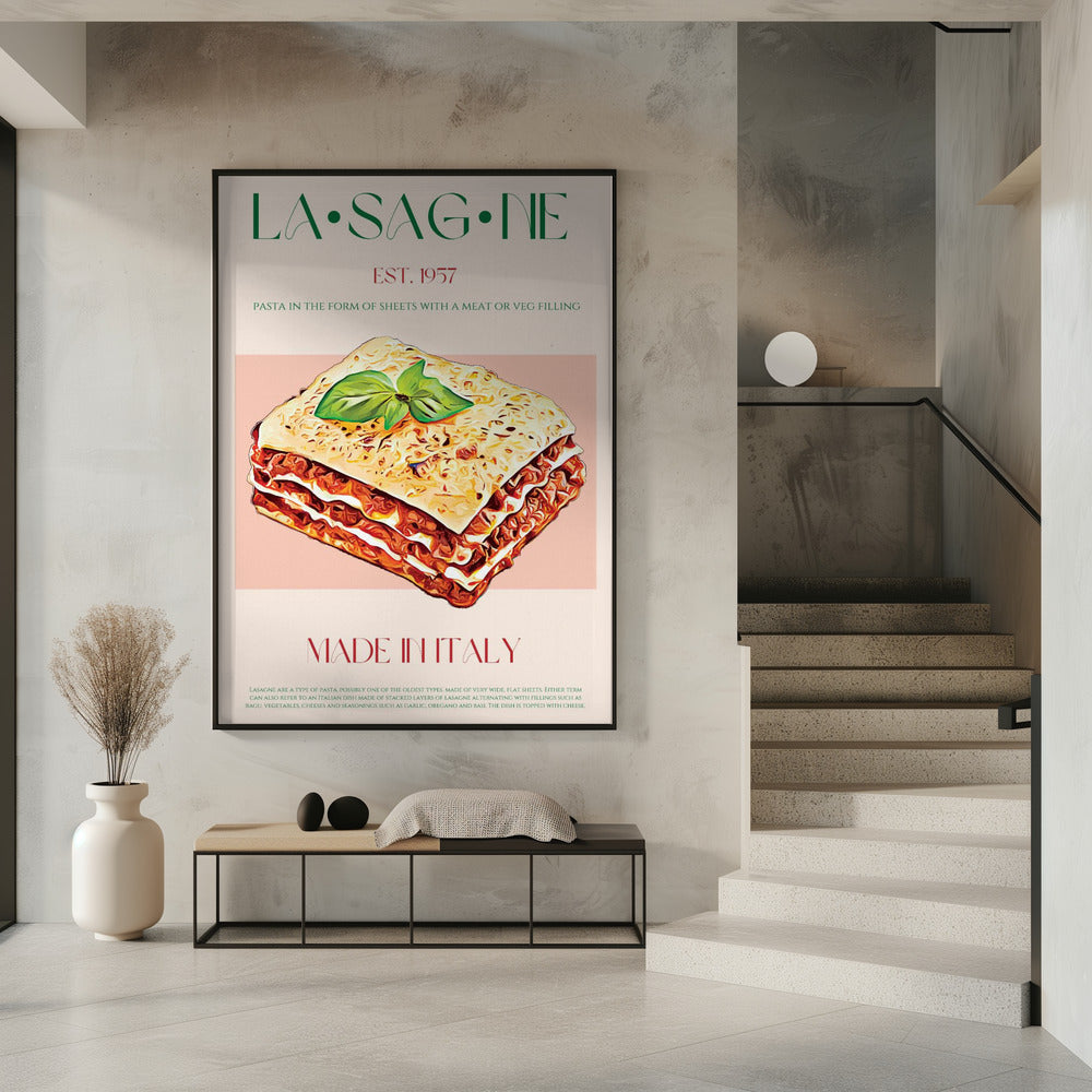 Lasagne-Schichten | Poster