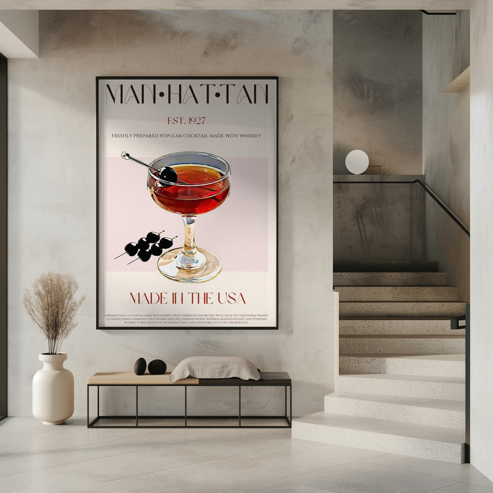 Klassisches Manhattan | Poster