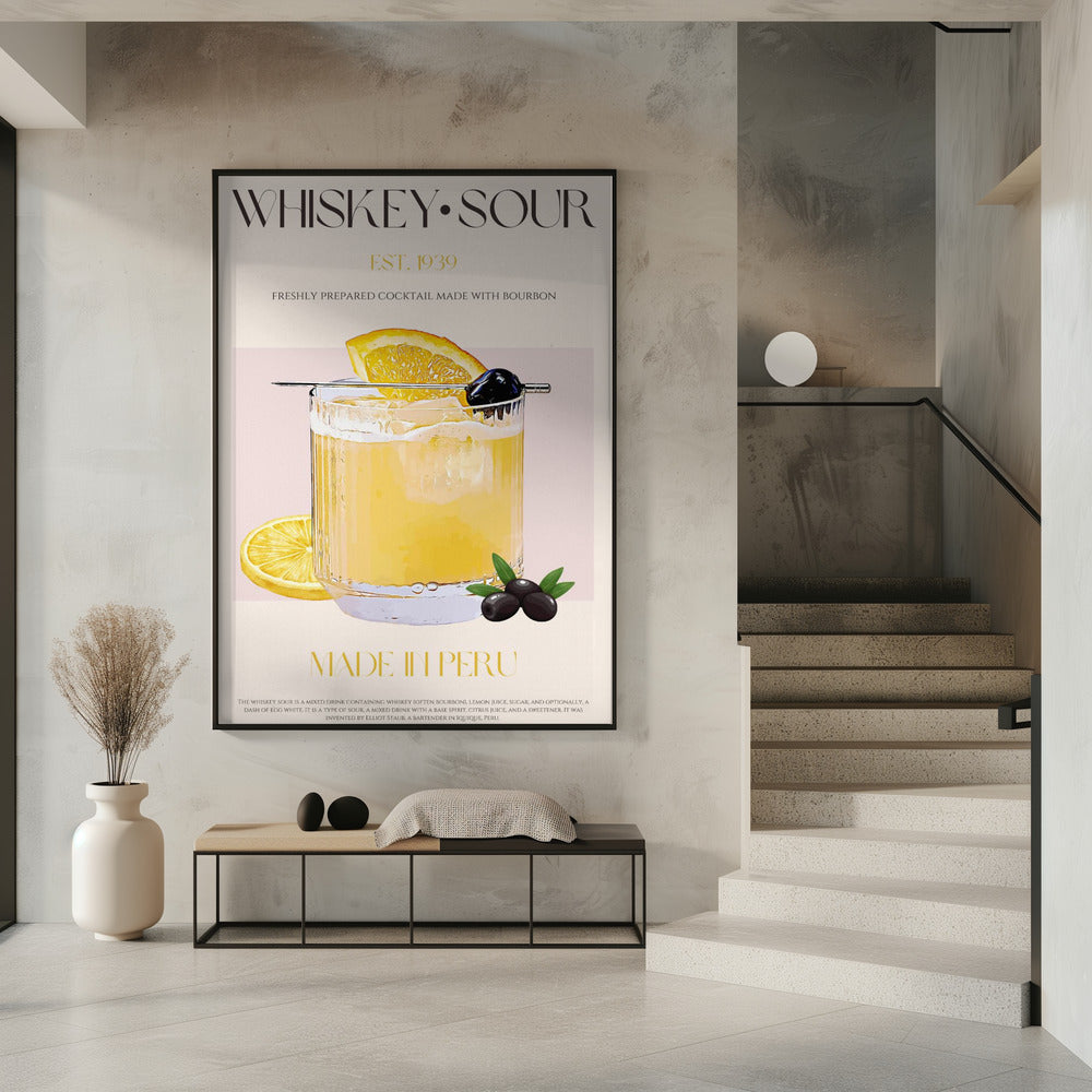 Peruanisches Whiskey-Glück | Poster