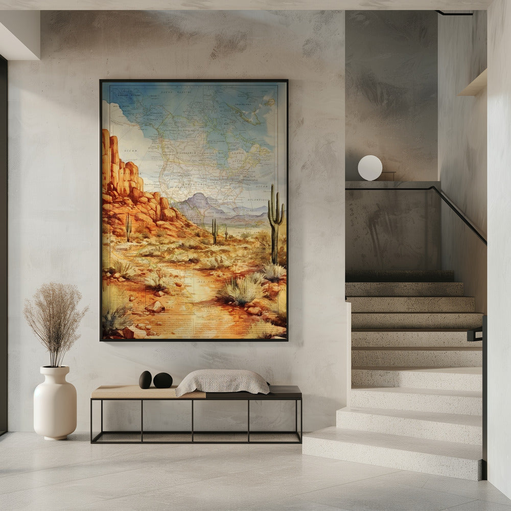 Arizona-Wüste | Poster