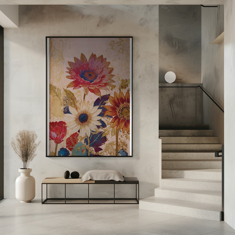 Lebendige Blüten | Poster