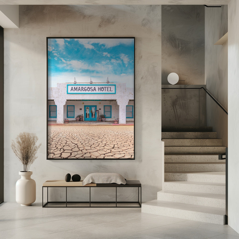 Historisches Amargosa Hotel und Opernhaus in Death Valley Junction, Kalifornien | Poster
