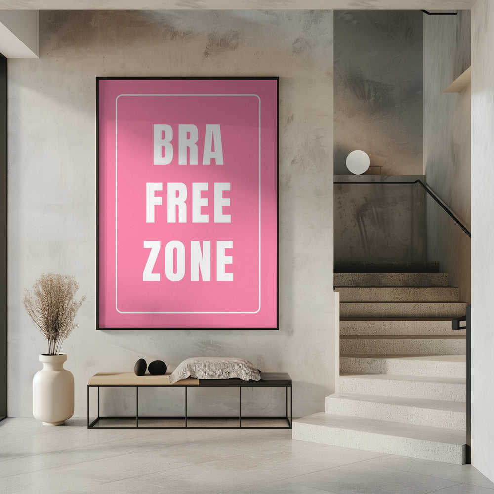 Freiheitszone-Schild | Poster