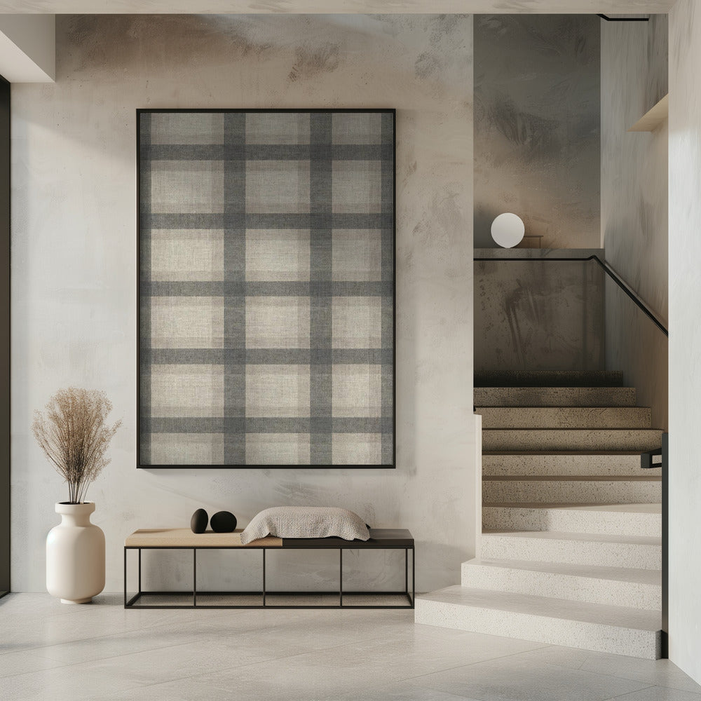 Minimalistisches Karomuster | Poster