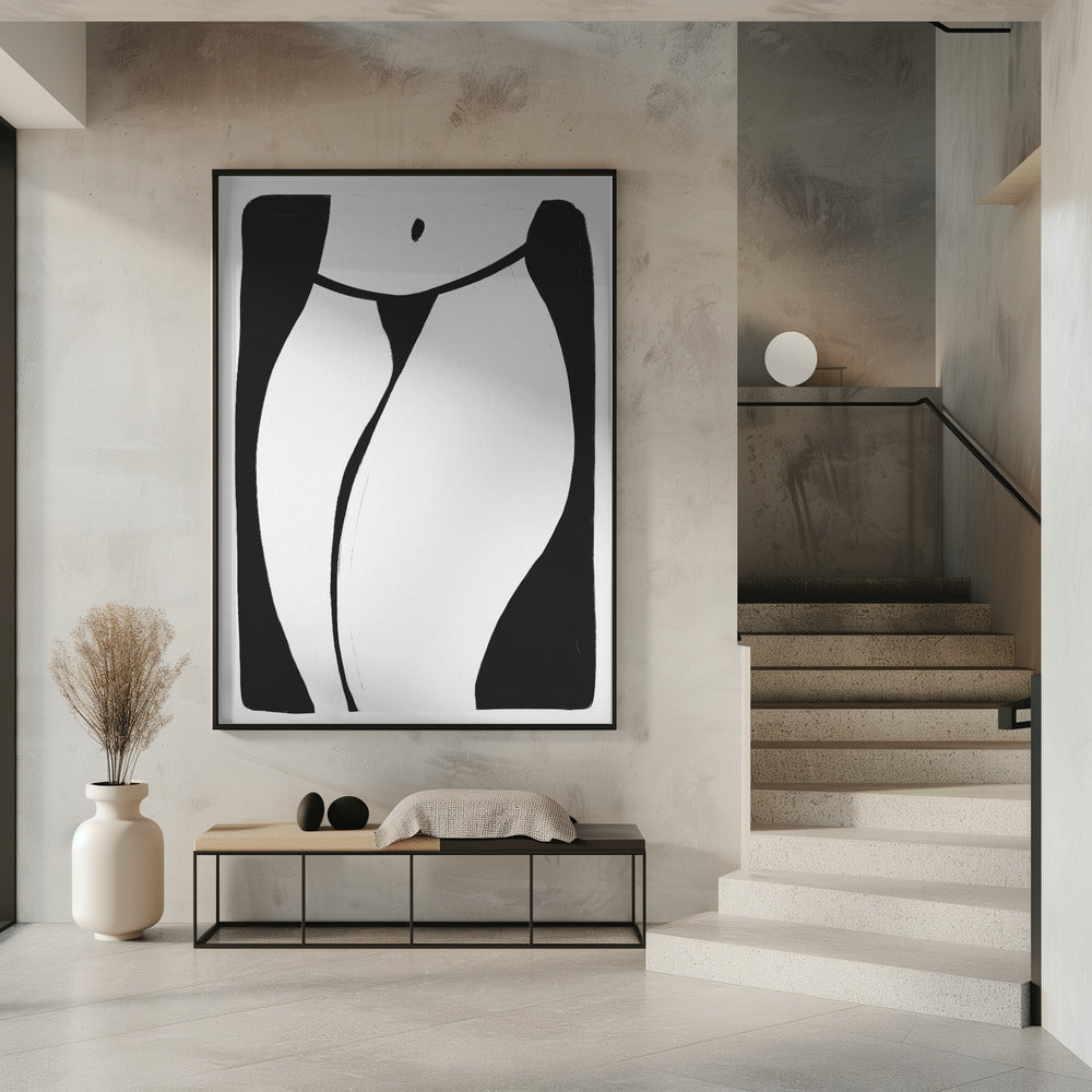 Geschwungene Silhouette | Poster