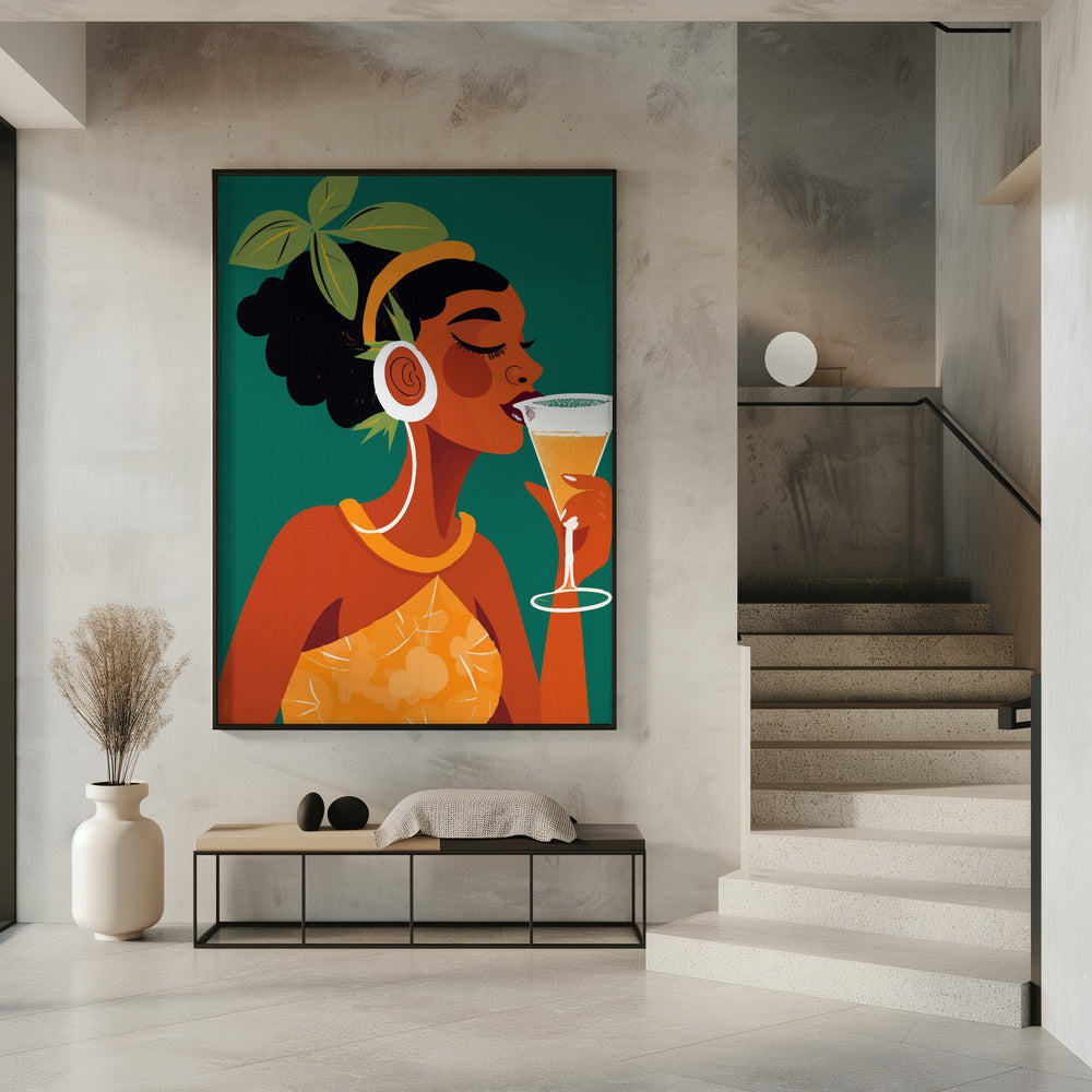Drink In the Tropics | Poster