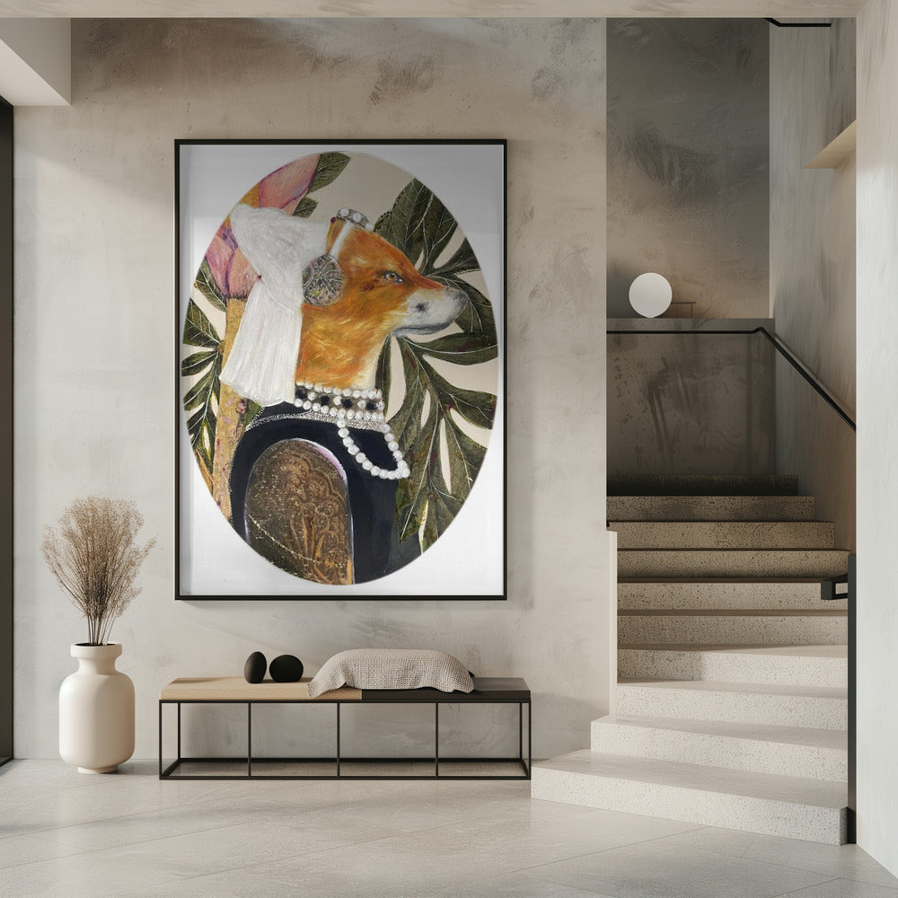 Fuchs im Renaissance-Gewand | Poster
