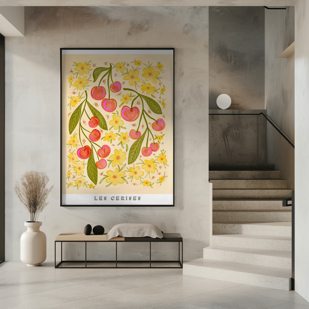 Skurriles Kirsch-Design | Poster