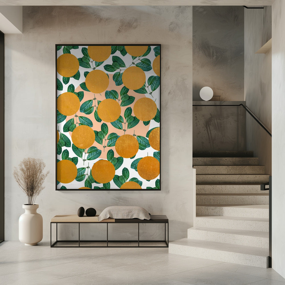 Beverly Botanisches Abstraktes Tropisches Poster