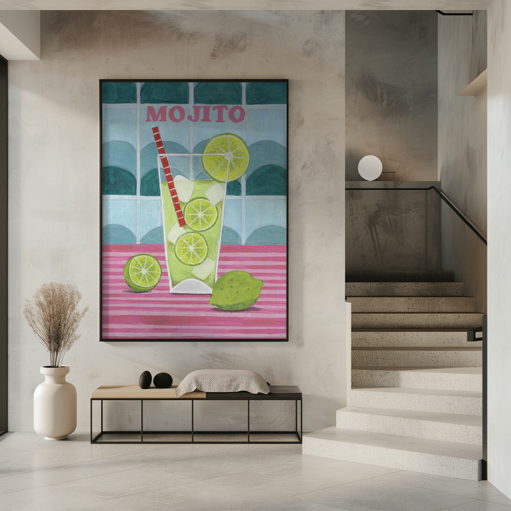 Ein Glas Mjito | Poster