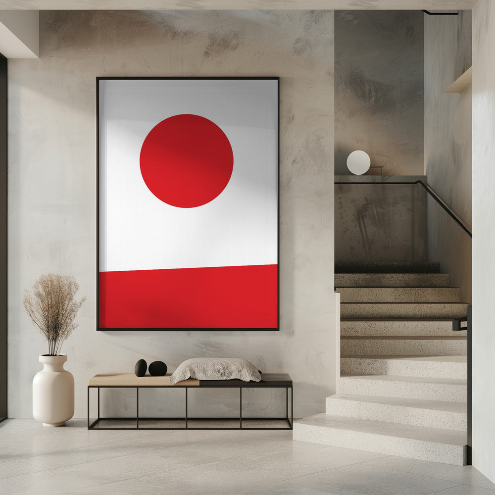 Japanische Landschaft | Poster