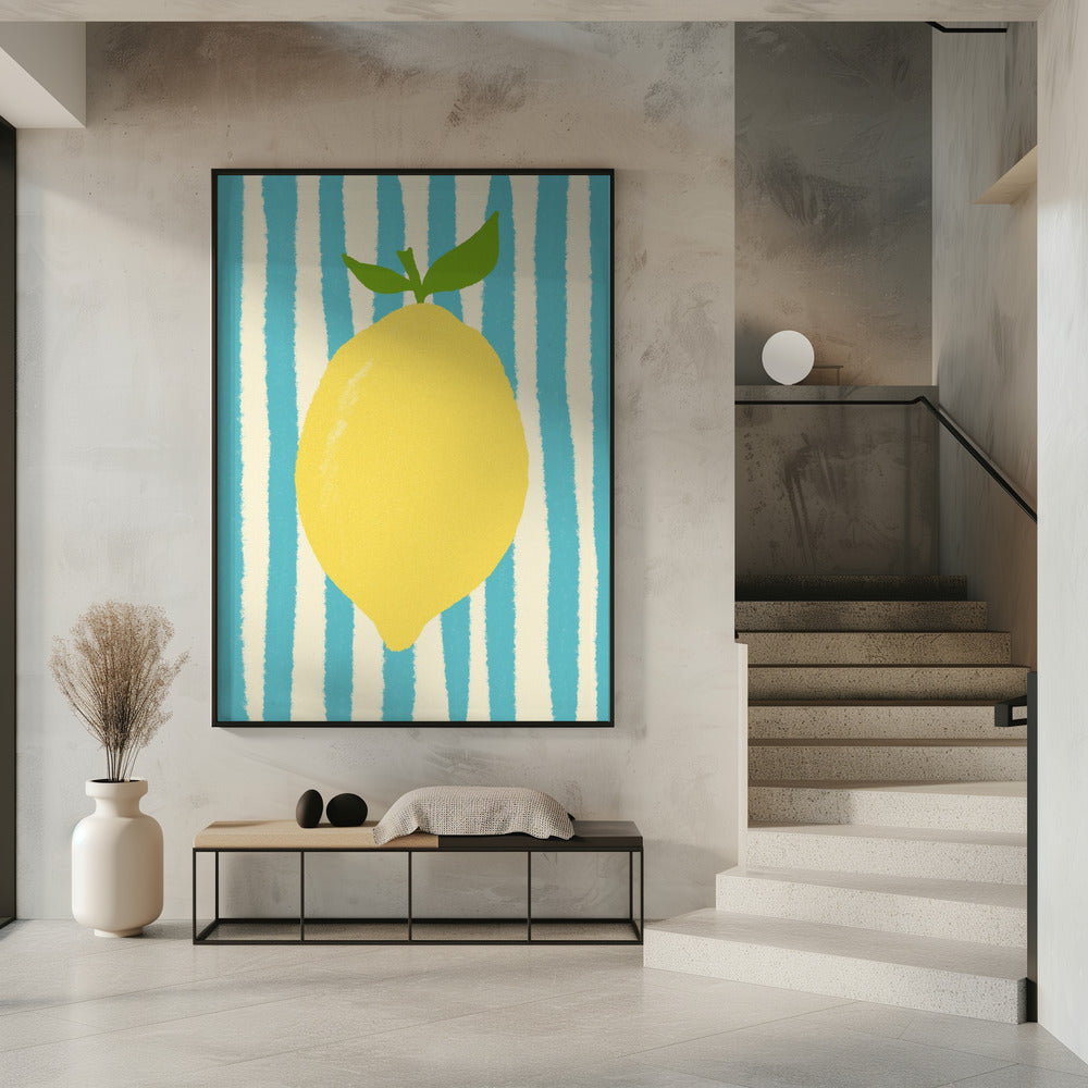 Limone hellblau | Poster