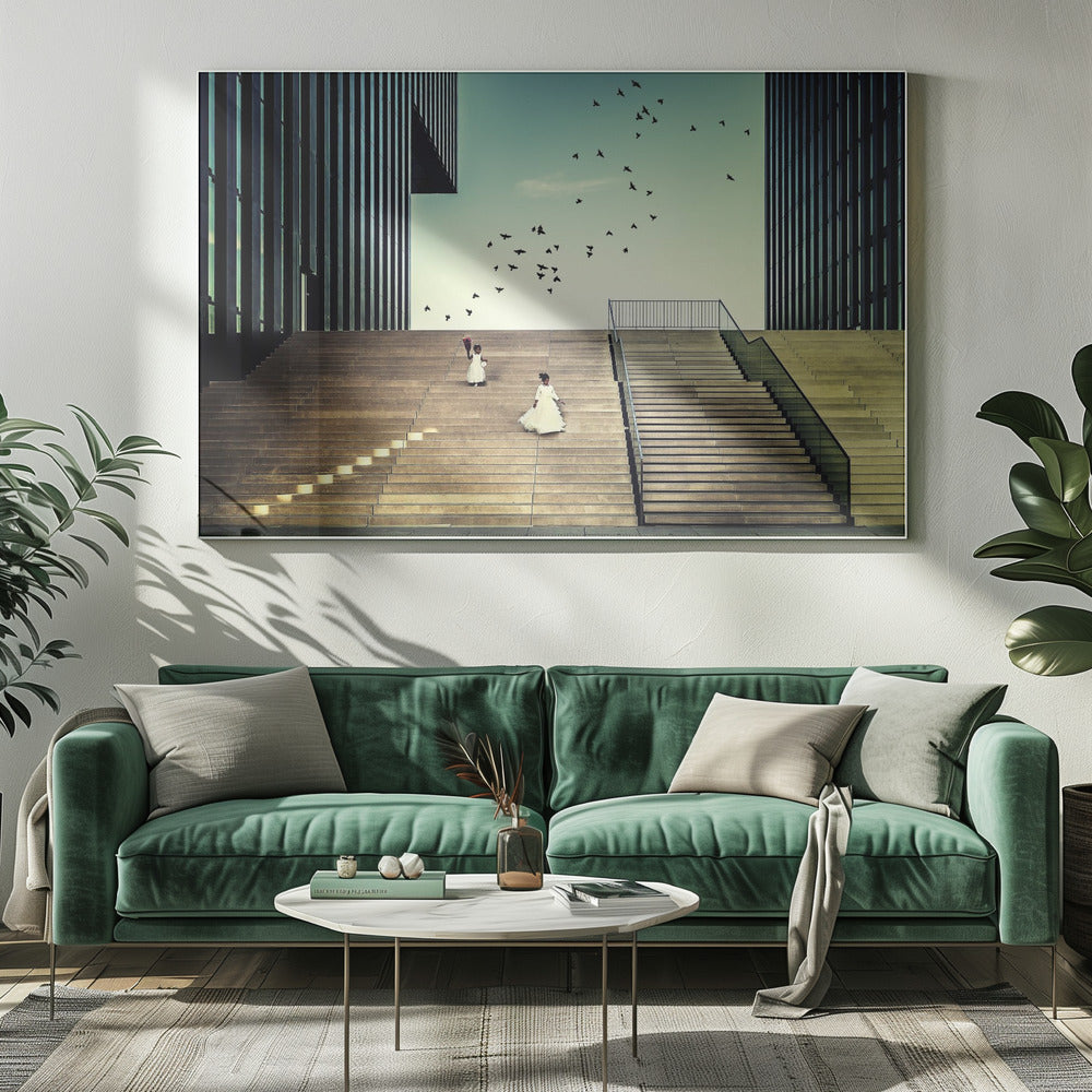 Frei wie ein Vogel... | Leinwand